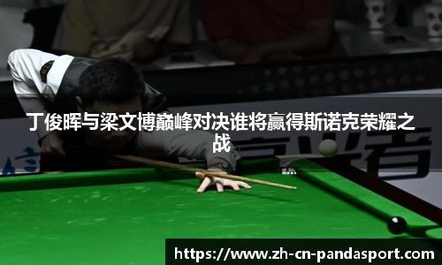 丁俊晖与梁文博巅峰对决谁将赢得斯诺克荣耀之战